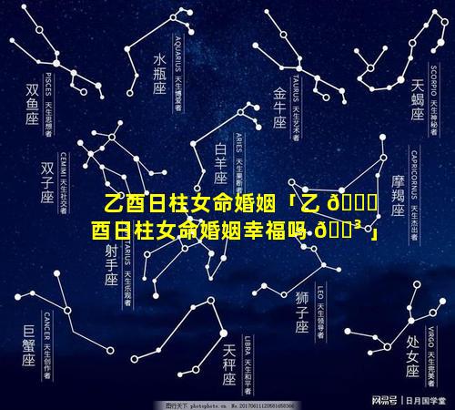乙酉日柱女命婚姻「乙 🍁 酉日柱女命婚姻幸福吗 🌳 」